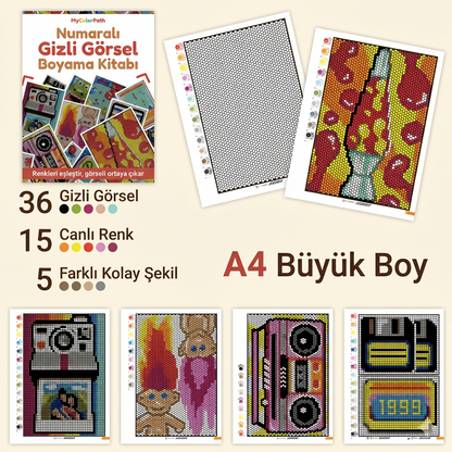 MyColorPath™ Gizemli Boyama Kitabı