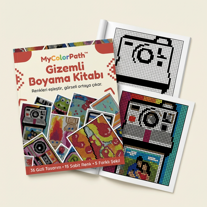 MyColorPath™ Gizemli Boyama Kitabı